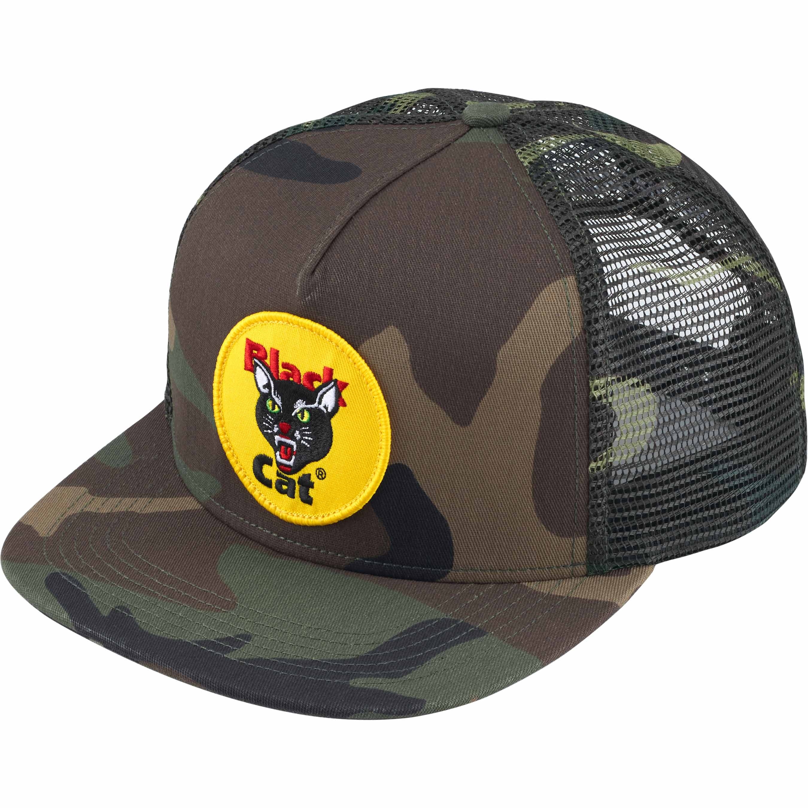 Black Cat Mesh Back 5-Panel view 6
